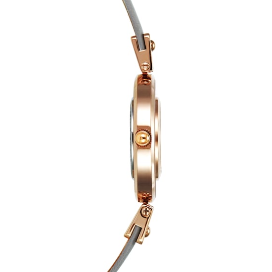 VICTORIA HYDE Montres Femme Petit Cadran Analogique Quartz Montres Femme avec Cristal Clair Élégante Montre Or pour Femme, Or Argent - Image 3