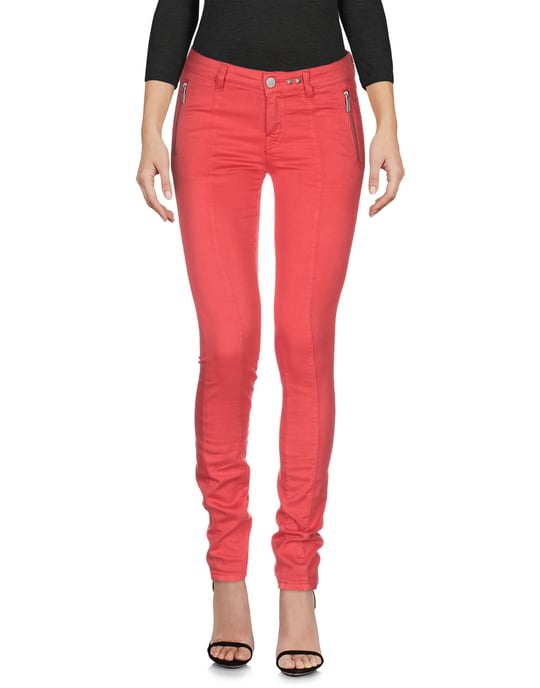 Karl Lagerfeld Coral Cotton Skinny Jeans