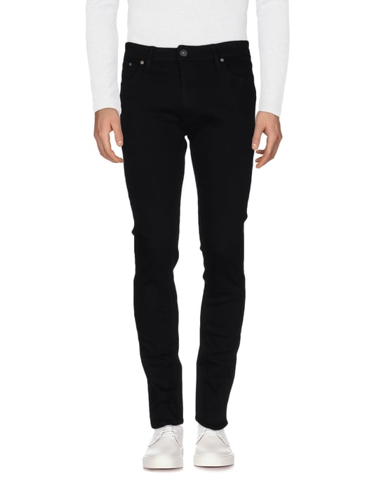 Jack & Jones Black Cotton Jeans