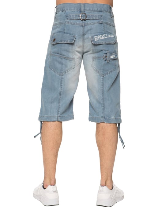 Herren Casual Designer Shorts| Enzo Designer Menswear - Image 3