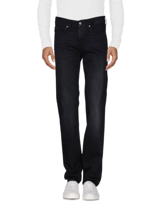 7 For All Mankind Black Cotton Jeans