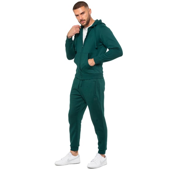 Enzo | Herren Zip Hoodie - Grün - Image 5
