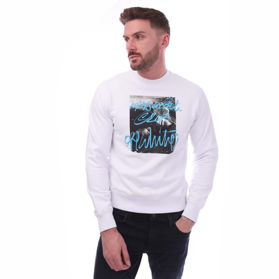 Off-white Rocks Type Slim Crewneck Weiß - Image 4