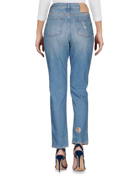 Christopher Kane Blue Cotton Jeans