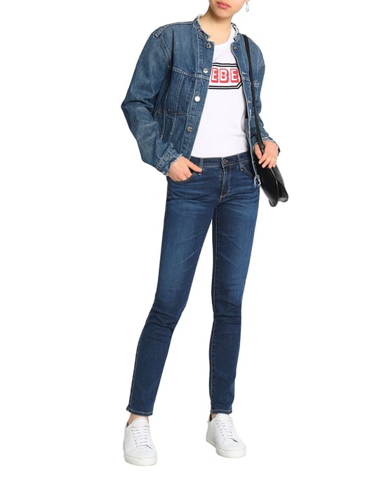Ag Jeans Blue Cotton Jeans