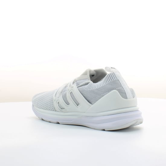 Puma B.O.G EvoKnit White Textile Mens Lace Up Trainers 363669 02