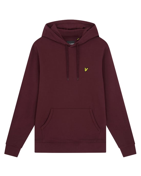 Sweatshirt � Kapuze Lyle & Scott in bordeauxrot - Image 1
