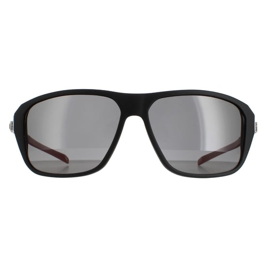 Chopard Rectangle Mens Matte Sandblasted Black Smoke Polarized  SCH292