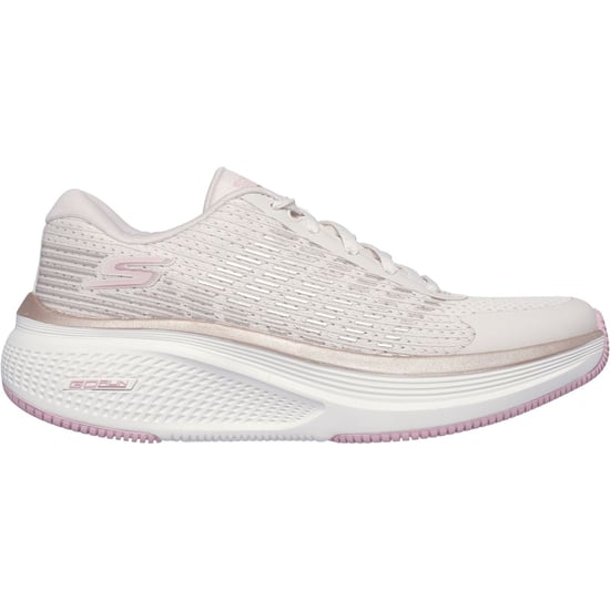 Skechers Performance GO RUN Elevate 2.0 Damen Sneaker aus natürlichen/rosa Textilien - Image 2