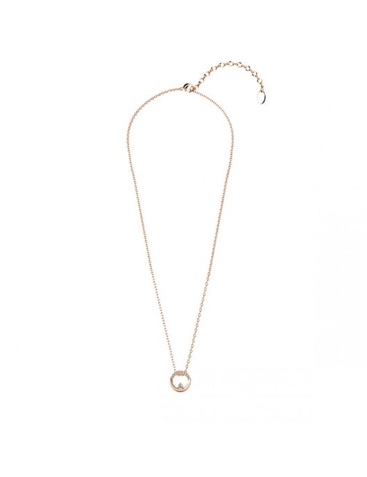 Clarine-Anhänger - Rosegold und Kristall - Image 5