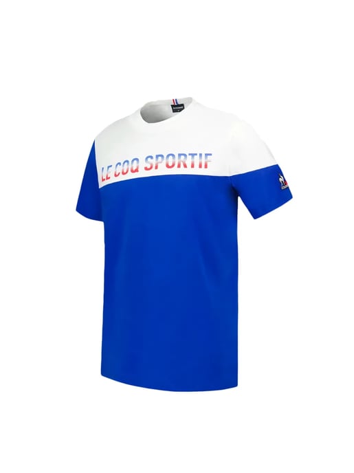 Le Coq Sportif Tricolor-T-Shirt für Herren - Image 3