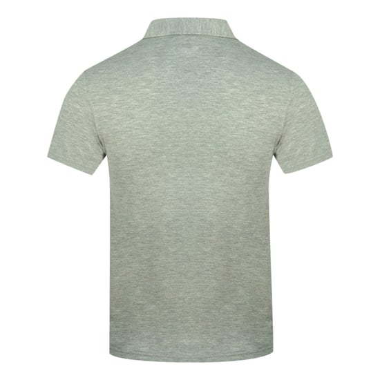 Aquascutum Aldis Crest Brust Logo Grau Polo Shirt - Image 2