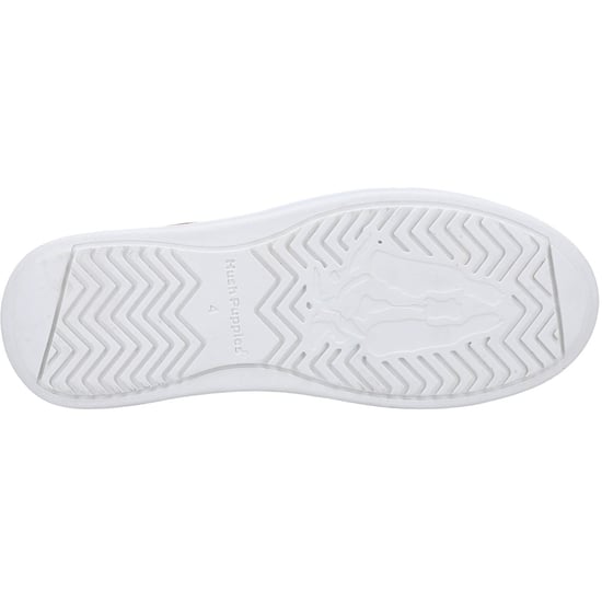 Hush Puppies Camille Leder Damen Blush Turnschuhe - Image 3