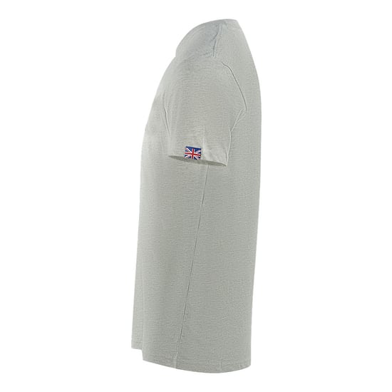 Aquascutum London Embroidered A Logo Grey T-Shirt