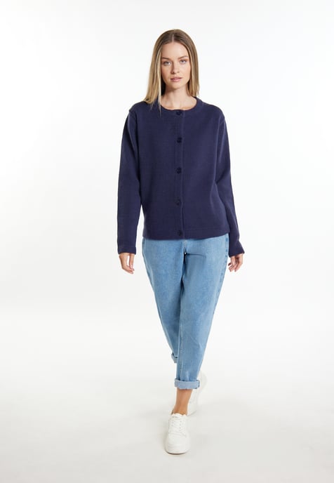 Dreimaster Cardigan women marine