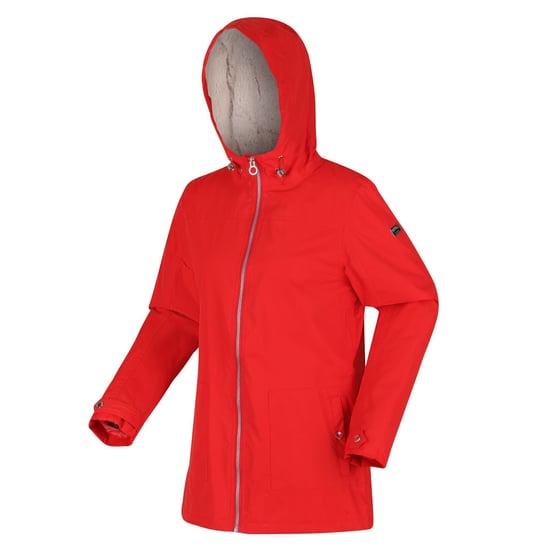 Regatta Womens/Ladies Bergonia II Hooded Waterproof Jacket (Molten Red)