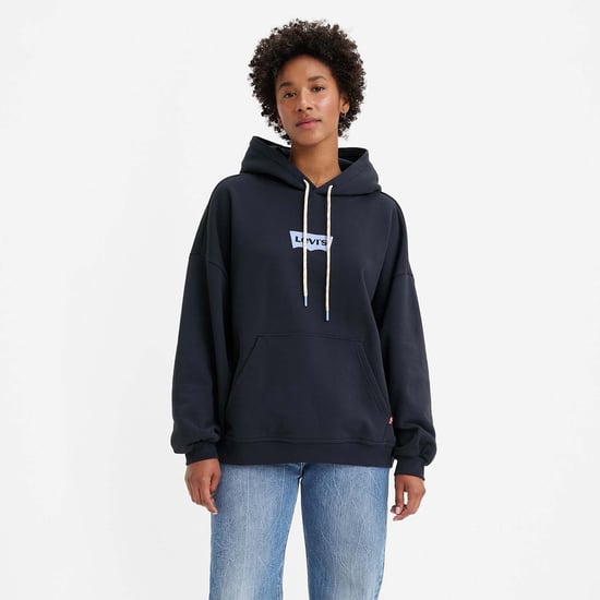 Women's Levis Graphic Caravan Hoody in Navy