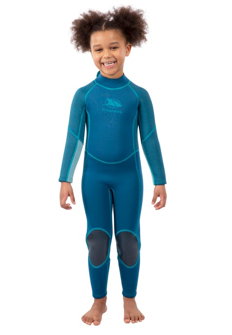 Trespass Childrens/Kids Lillian 3mm Wetsuit (Cosmic Blue Marl)
