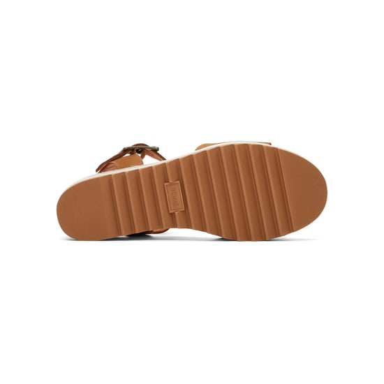 TOMS Diana Leder Damen Tan Keile - Image 3
