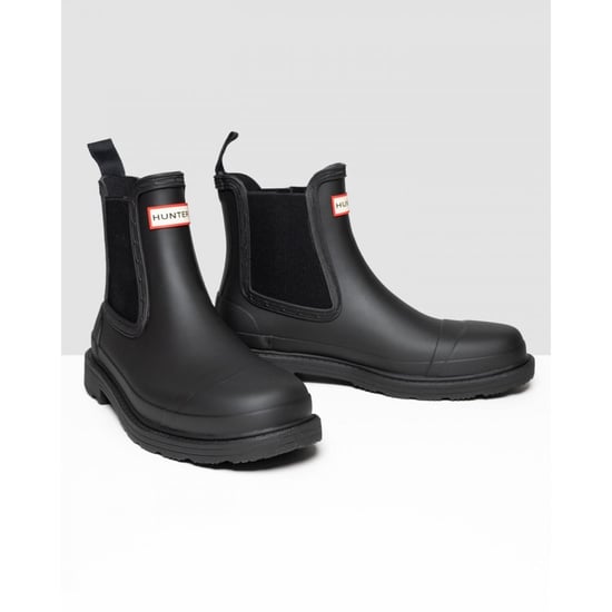Hunter Commando Damen Chelsea-Stiefel in Schwarz - Image 1