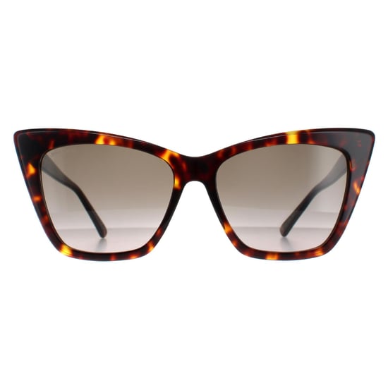 Jimmy Choo Cat Eye Damen Havanna Braun Farbverlauf LUCINE/S - Image 1