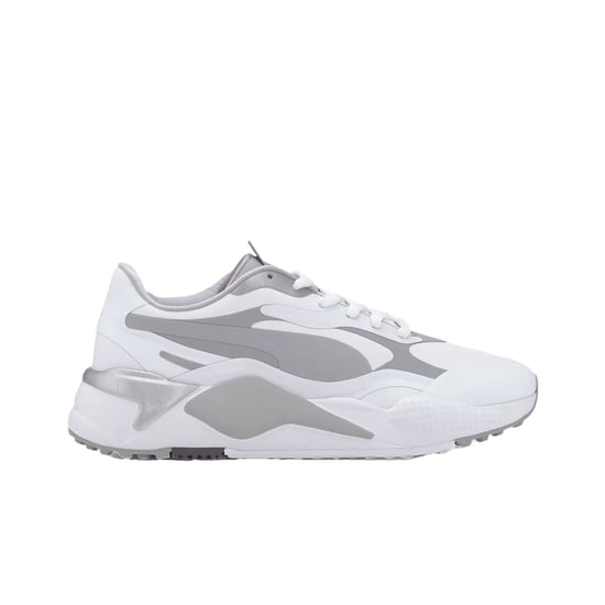 PUMA RS-G Quiet Shade Golf Lace-Up White Synthetic Womens Trainers 194258 02