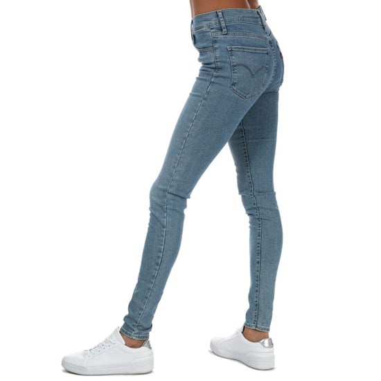 Women's Levis 720 High Rise Super Skinny Jeans in Light Blue