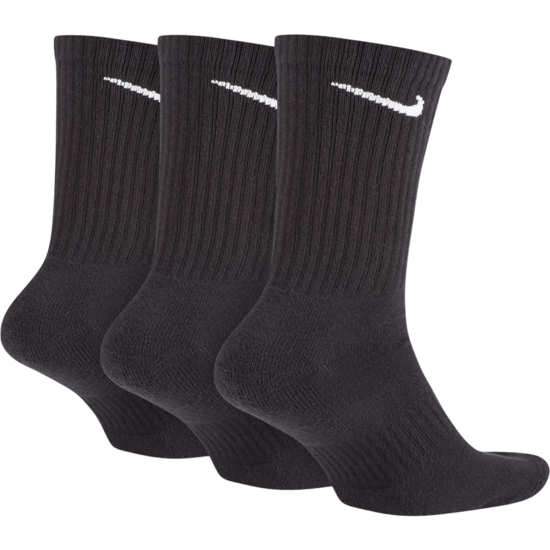 Nike Everyday Cushion Crew Training Socks (3 Pairs) in Black
