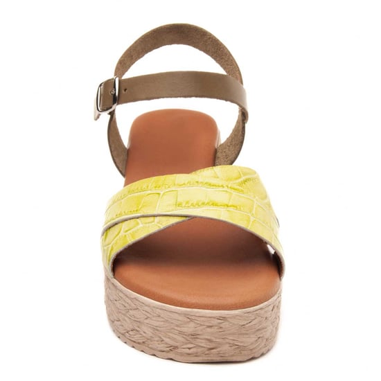 Platform sandal Montevita in Green
