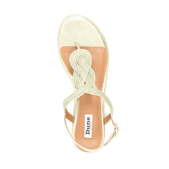 Dune Ladies LOGICS Thong-Strap Flat Sandals Logics