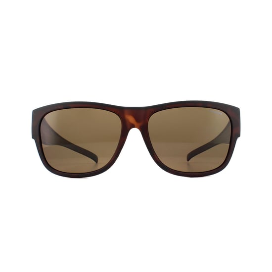 Polaroid Suncovers Square Unisex Havana Brown Polarized Sunglasses
