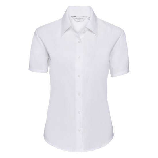 Russell Collection - Bluse mit kurzen Ärmeln - Damen (Weiß) - Image 1