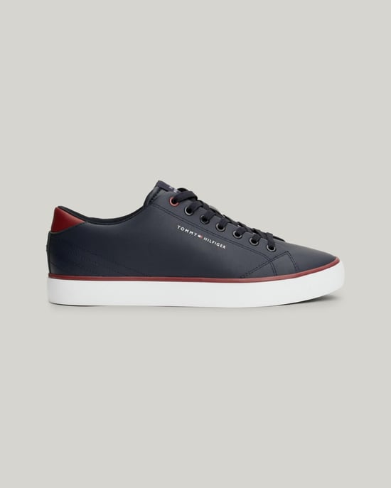 Tommy Hilfiger TH Essential Core Herren Vulkanisierte Leder Sneaker - Image 4