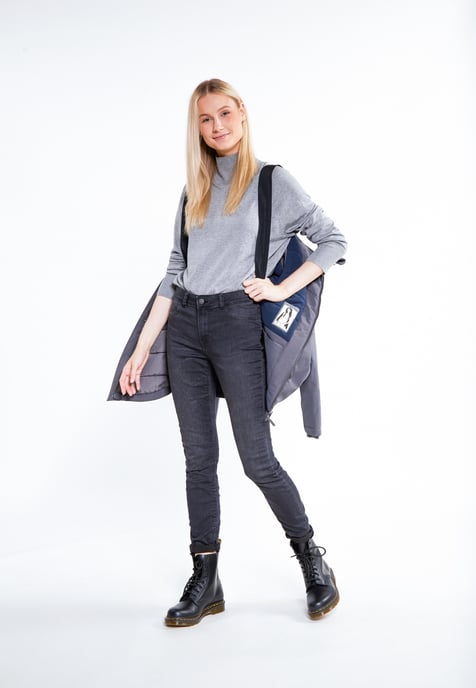 ICEBOUND Winterjacke Damen steingrau - Image 5
