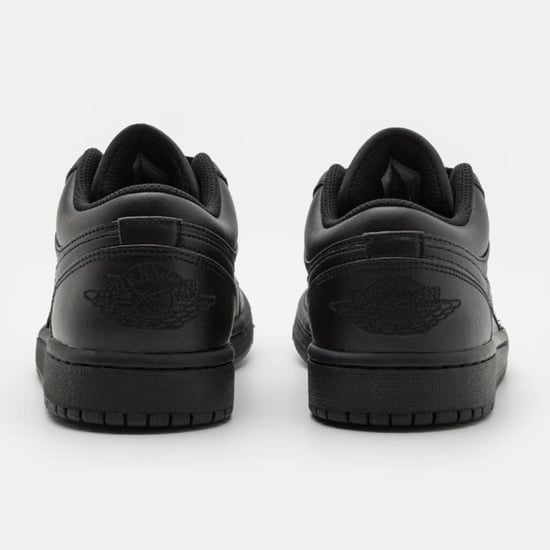 Nike Air Jordan 1 Low Herren-Trainer in Schwarz/Schwarz/Weiß - Image 5