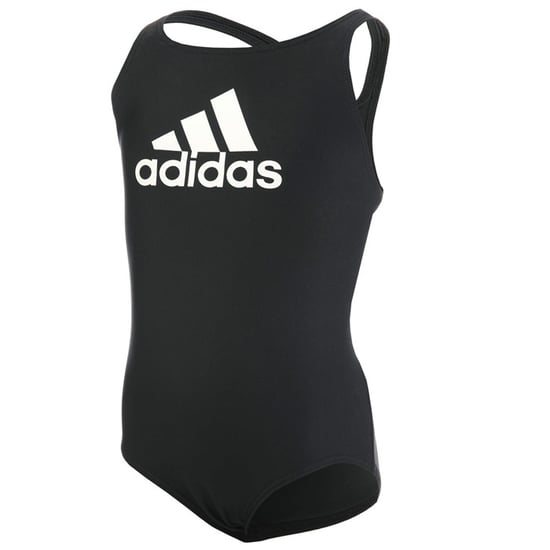Girl's adidas Infant Badge Of Sport Swimsuit in Black