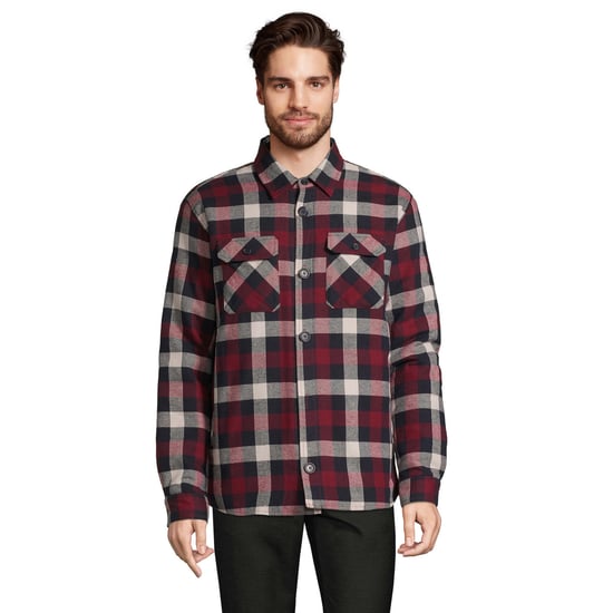 SOLS - "Noah" Hemdjacke für Herren/Damen Unisex (Mittleres Burgunderrot) - Image 1