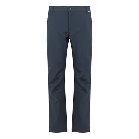 Regatta Great Outdoors Herren Adventure Tech Softshell Hose Geo II, Langes Bein (Marineblau) - Image 1