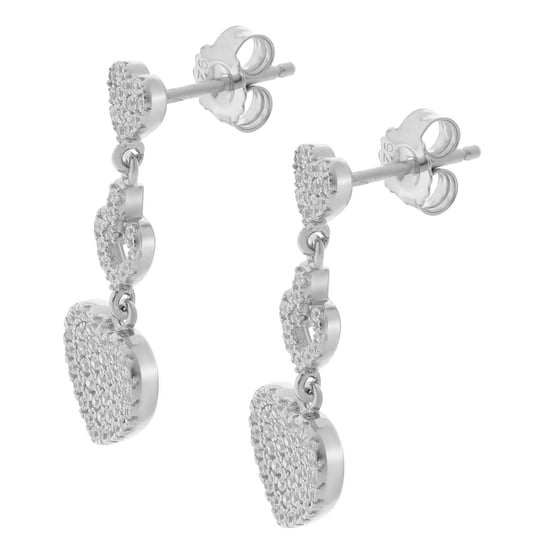Orphelia 'Mille' Tropfenohrringe aus 925er Sterlingsilber für Damen - Silber ZO-7273 - Image 3