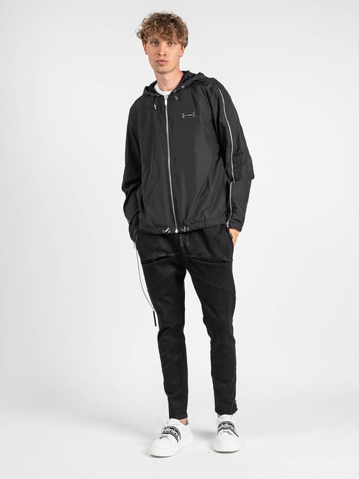 Les Hommes Jacke Windbreaker Herren schwarz - Image 5