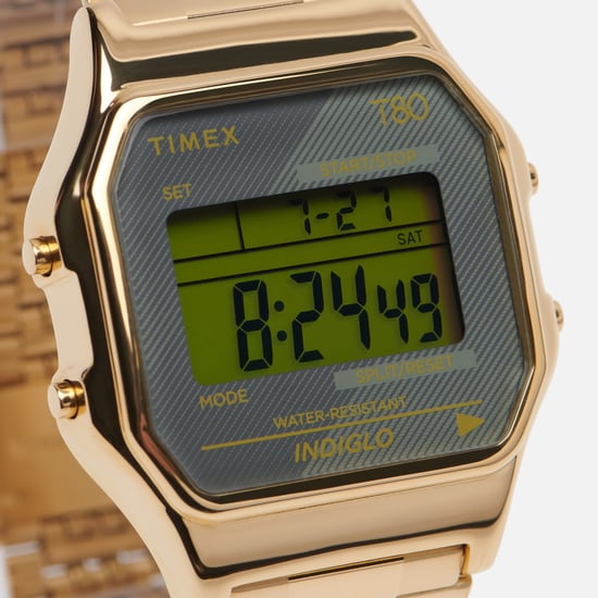 Montre Timex T80 Pour Mixte Doré TW2U93500 - Image 4