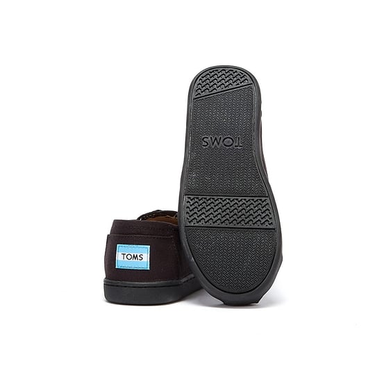 Jungen Mädchen TOMS Alpargata Jugend Schwarz / Schwarz Espadrilles - Image 4