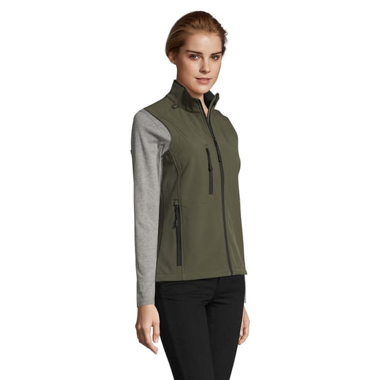 SOLS - "Rallye" Weste für Damen Ärmellos (Army-Grün) - Image 3