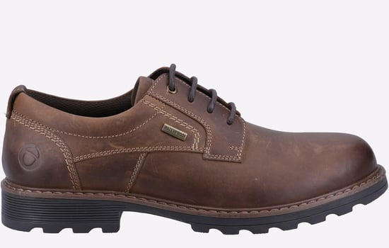 Cotswold Tadwick Herren Dunkelbraune Schnürschuhe - Image 1