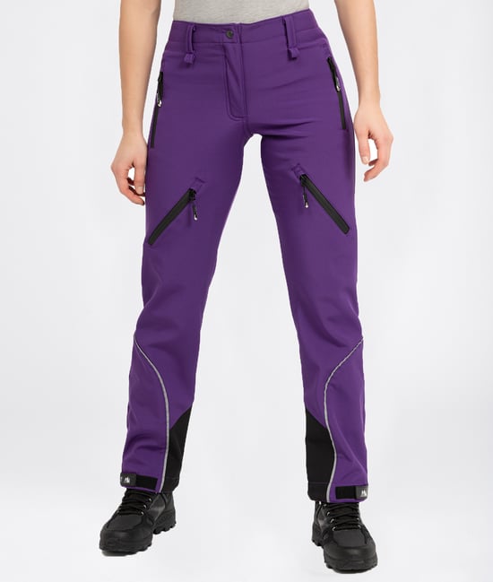 Rock Creek Softshellhose Violett