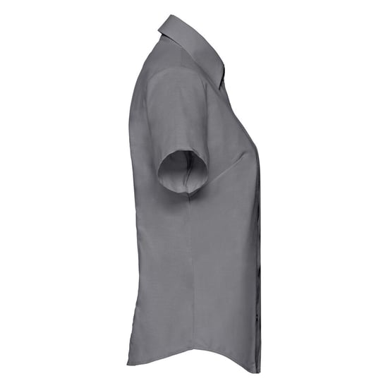 Russell Collection - Hemd für Damen kurzärmlig (Silber) - Image 2