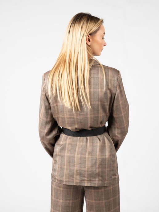 Pinko Jacke Giornale Damen braun - Image 4