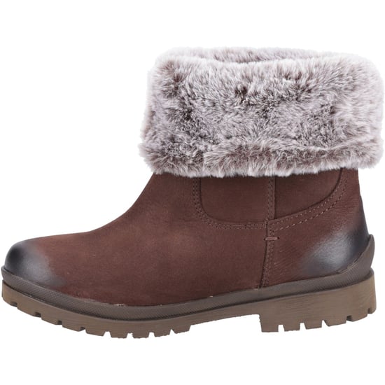 Hush Puppies Alice Leder Damen Braun Stiefel - Image 4