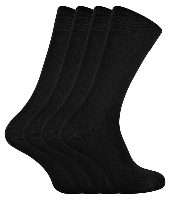 SOCK SNOB - 4 Paar Bambus dünne super weiche Anzugssocken für Männer & Frauen - Image 1