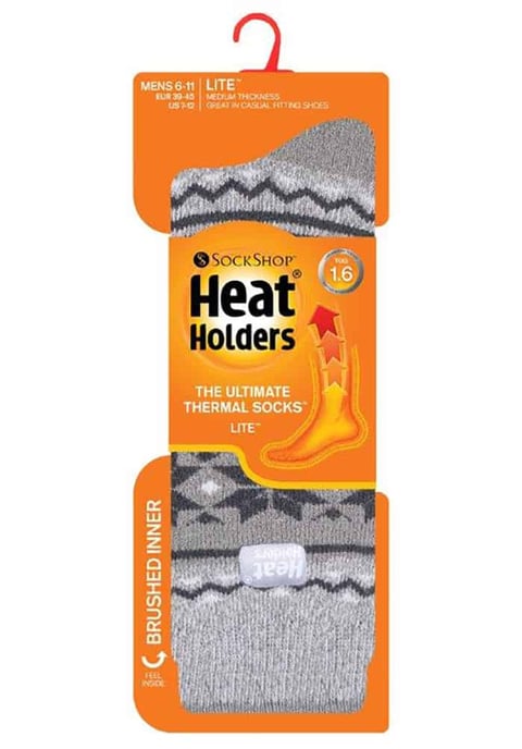 Heat Holders Lite - Herren 1.6 TOG Thermal Casual Socken 6-11 UK - Image 2